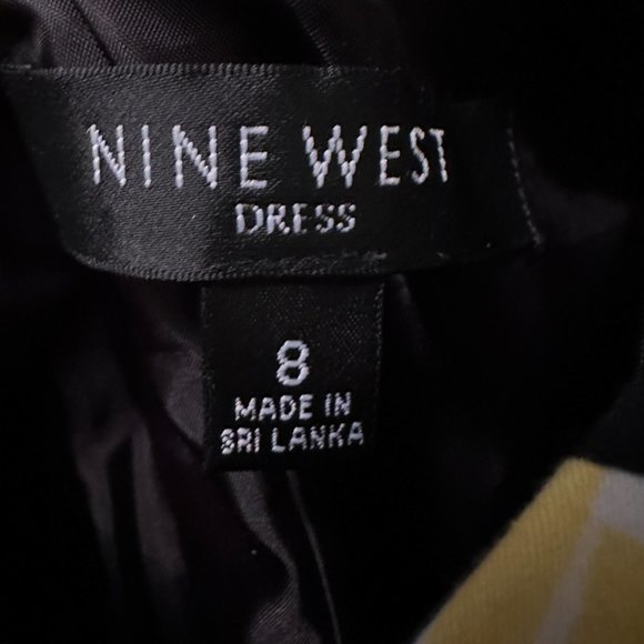 Nine West Ladies Floral Print Sleeveless Dress - Picture 3 of 3